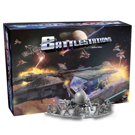 Battlestations Second Edition Boxed Game Gorilla Board Games
