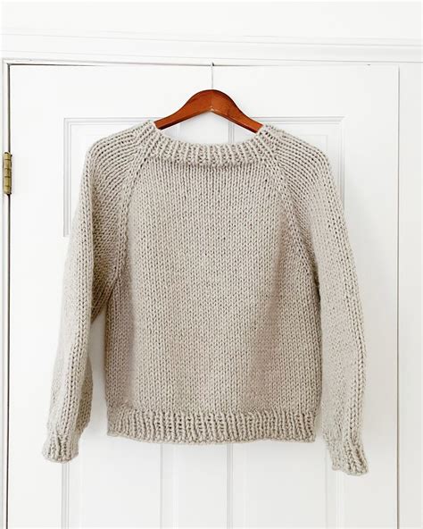 How To Knit A Simple Raglan Sweater The Fall Bluff Pullover — Ashley