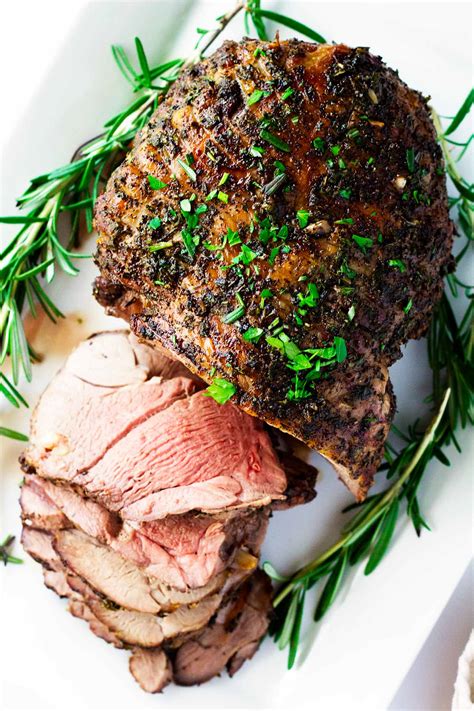 The marinade for this leg of lamb is a mixture of many herbs and citrus flavors. Perfect Roasted Boneless Leg of Lamb • So Damn Delish