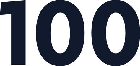 100 Number Png Png All Png All