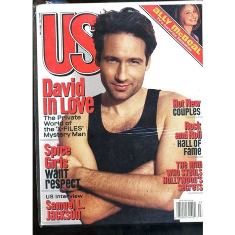 Us Magazine X Files David Duchovny David In Love The Private World Of Duchovny On Ebid United