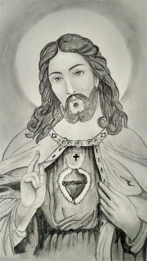 Aggregate 67 Jesus Pencil Sketch Images Ineteachers