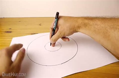How To Draw A Perfect Freehand Circle
