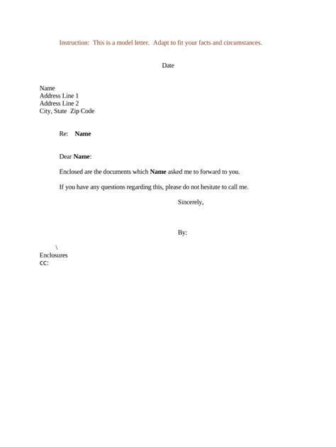 Forwarding Letter Fill Out And Sign Online Dochub