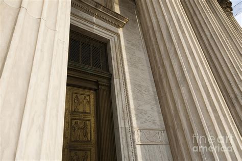 Supreme Court Entrance Photograph By Roberto Westbrook Fine Art America