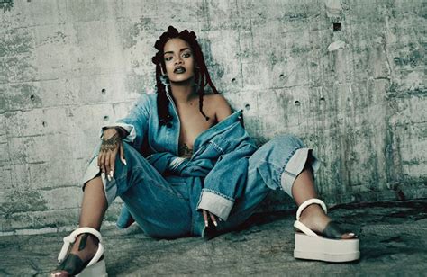 Exclusive Rihanna S Full Cover Shoot For The Music Issue In