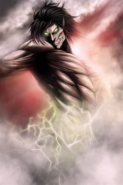 Feel free to send us your own wallpaper and we will consider adding it to appropriate category. Anime Attack on Titan - Eren Jaegar poster in india ...