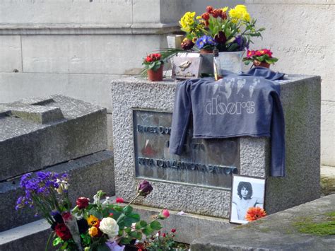 Jim Morrison Buried At Père Lachaise Cemetery Paris His Flickr