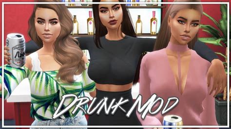 descarga los sims 4 drunk mod alcohol and drinking mod and cc kgsau