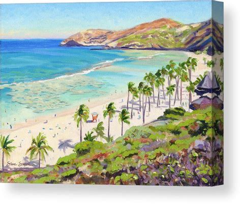 Hanauma Bay Oahu Canvas Print Canvas Art By Steve Simon Hawaiian