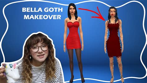 Bella Goth Makeover In The Sims 4 Lydia Maiden Youtube