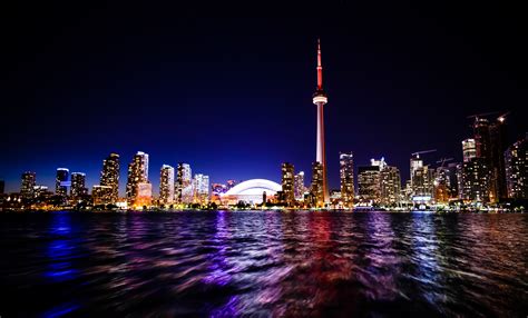Download Ontario Night Canada Man Made Toronto 4k Ultra Hd Wallpaper