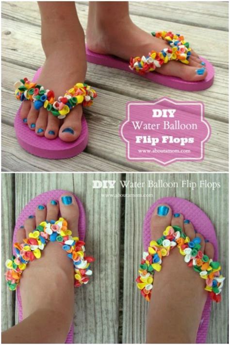 Upcycled Flip Flop Diy Ideas Youll Love Diy Flip Flops Diy Glitter