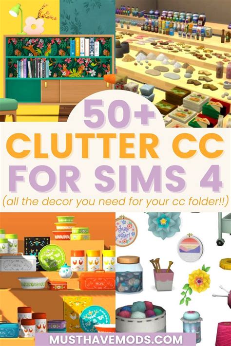 Sims 4 Cc Clutter Sims New The Sims 4 Pc Sims Four Sims 4 Mm Los