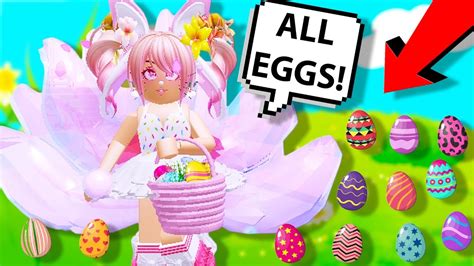 ALL EGG LOCATIONS IN ROYALE HIGH EASTER EVENT Royale High Roblox