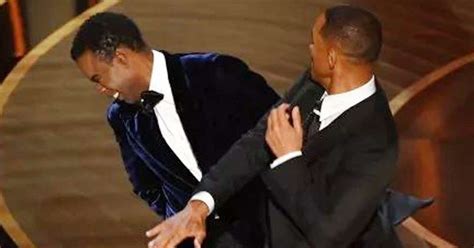 Will Smith Punches Chris Rock At The Oscars 2022 Every24