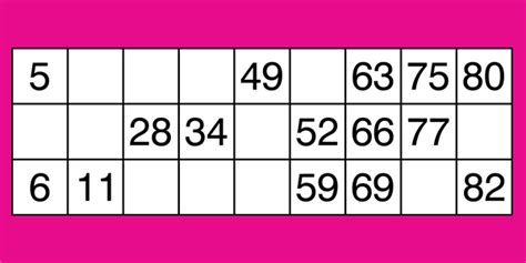 90 Ball Bingo Rooms Bingo Games Bingo Reviews
