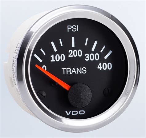 350 290 Vdo Transmission Pressure Gauge 400 Psi 350 290 Vdo Vdo
