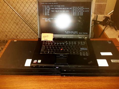 Ibid Lot 10117 Lenovo T61 Laptops 5 Each