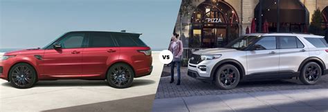 2022 Range Rover Vs Ford Explorer Land Rover Henderson