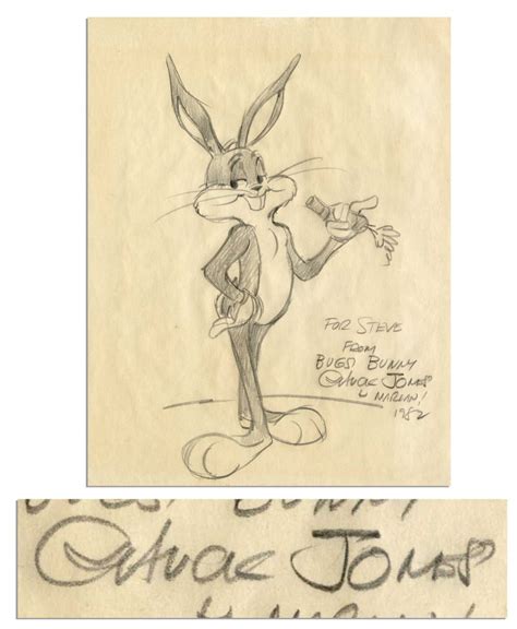 sell original chuck jones bugs bunny art at nate d sanders auctions