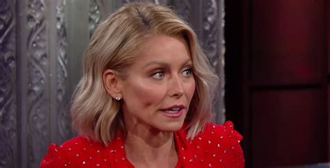 Live Sweaty And Hot Kelly Ripa Takes It Off On Air
