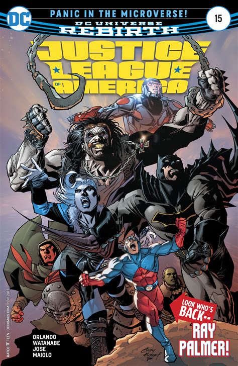 Dc Comics Rebirth Spoilers Jla Justice League Of