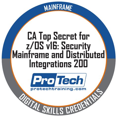 Ca Top Secret For Zos V16 Security Mainframe And Distributed