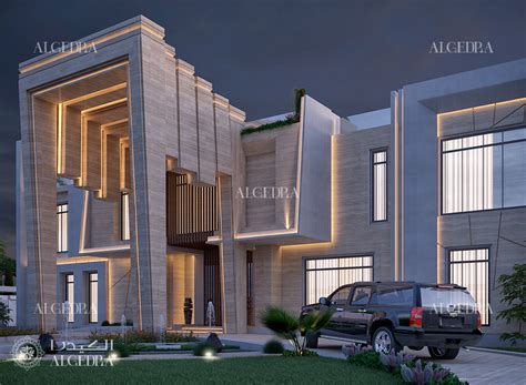 Luxury Villa Architecture Design In Dubai By Algedra Design