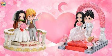 Candy House Studio Sd Wedding Series Zenitsu And Nezuko Luffy And