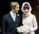 Dr. Andrea Dotti & Audrey Hepburn (in Givenchy) on their wedding day at ...