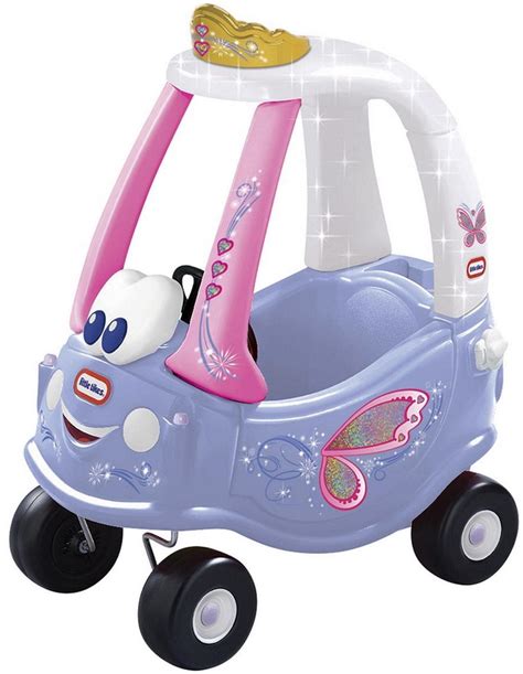 New Little Tikes Cozy Coupe Glittery Fairy Push Along Ride