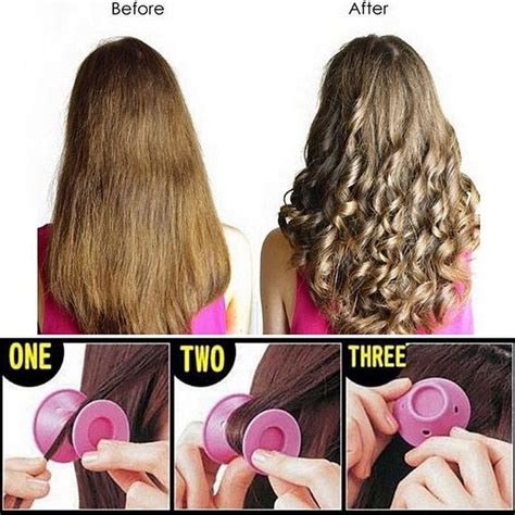 20pcs Women Silicone No Heat Hair Curlers Magic Soft Rollers Hair Care
