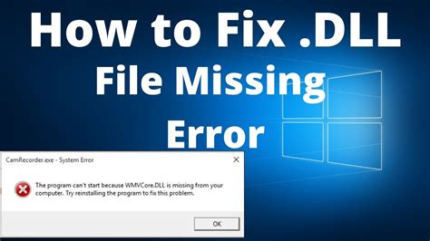 How To Fix Missing Dll Files In Windows Benisnous