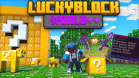 Luckyblock World By Mine North Minecraft Marketplace Map Minecraft