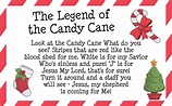 Candy Cane Story Printable