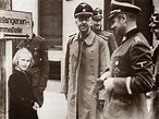 Heinrich Himmler and his 12-year-old daughter Gudrun visiting the ...