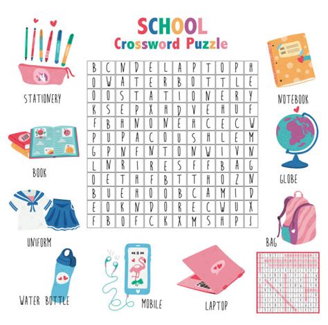 Word Search Puzzle Illustrations Royalty Free Vector
