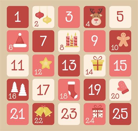 15 Best Christmas Countdown Number Printables Pdf For Free At