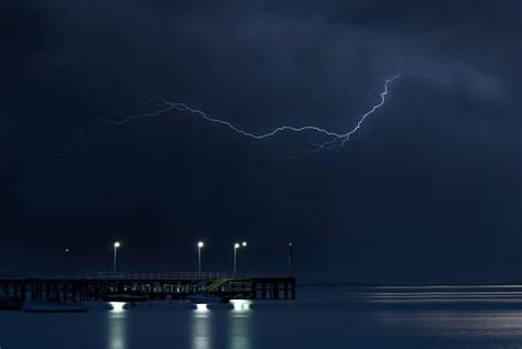 790 Lightning Hitting Water Stock Photos Pictures And Royalty Free