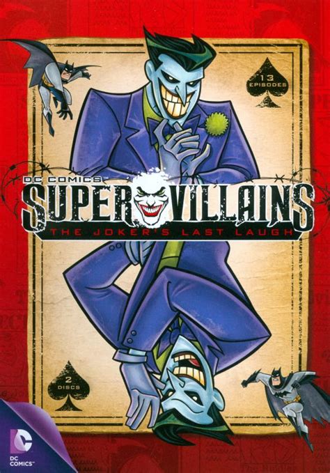 Best Buy Super Villains The Jokers Last Laugh Dvd
