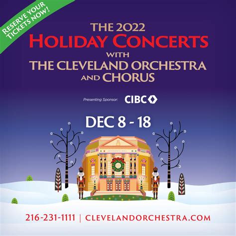 Holiday Concerts With The Cleveland Orchestra And Chorus
