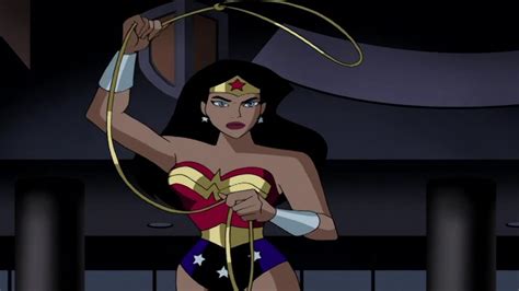 Wonder Woman All Fights Abilities Scenes Justice League Tas