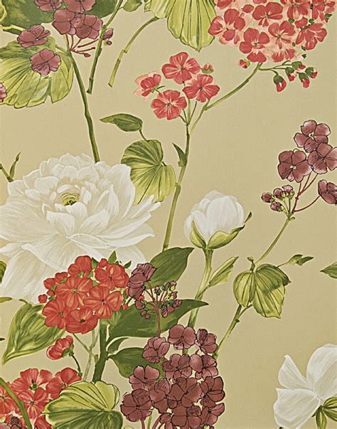 47 Large Floral Print Wallpaper Wallpapersafari