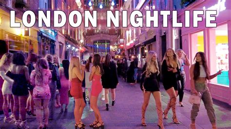 London Nightlife Saturday Night In Central London London Night Walk 4k Youtube
