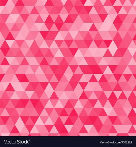 Pink Triangles Background Royalty Free Vector Image