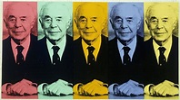 Andy Warhol - Portrait of Seymour H. Knox (1985). Arte pop. Acrílico ...