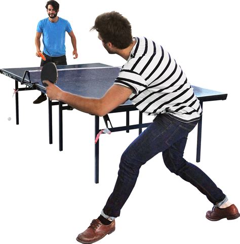 L And G Shredding It In Table Tennis One Point To G People Cutout Cut Out People People