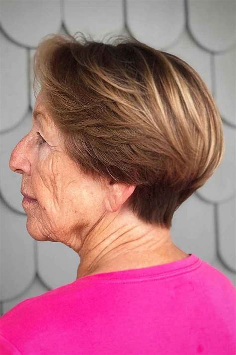 25 Stylish Wedge Haircuts For Women Over 60 Wedge Hairstyles Short