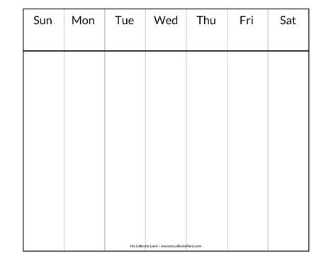 Free Printable Calendar Blank Calendar Templates